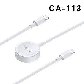 CA113 Type C to 2 in 1 Magnetic Wireless Charger for Mobile Phone and Watch