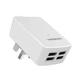 Yesido 4-port wall charger